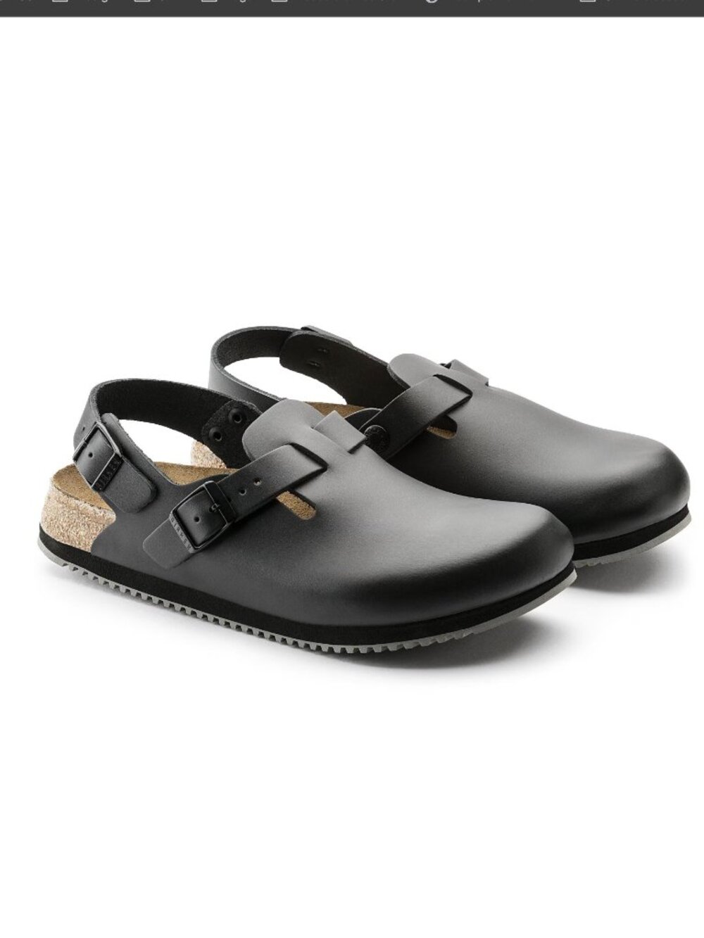 Birkenstock Black Clog Slip-On Sandals